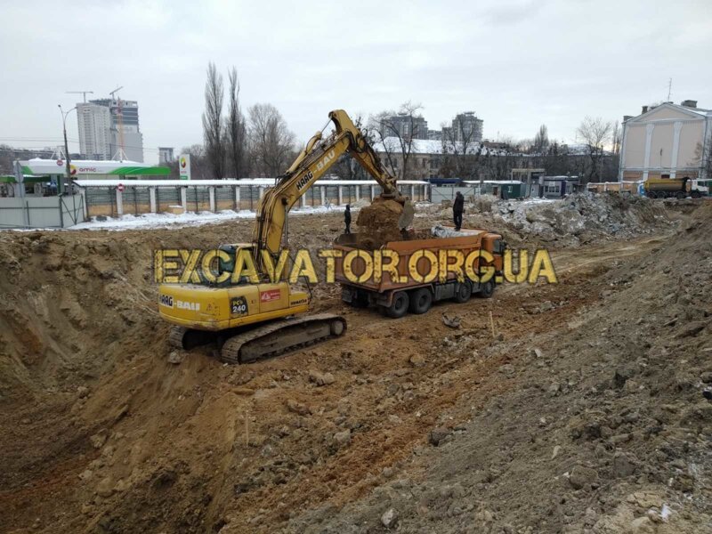 РОЗРОБКА КОТЛОВАНУ, М.КИЇВ, Р-Н.ПЕЧЕРСЬКИЙ